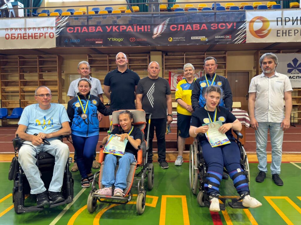 Призери Чемпіонату України з боча 2024 у класі BC3 жінки