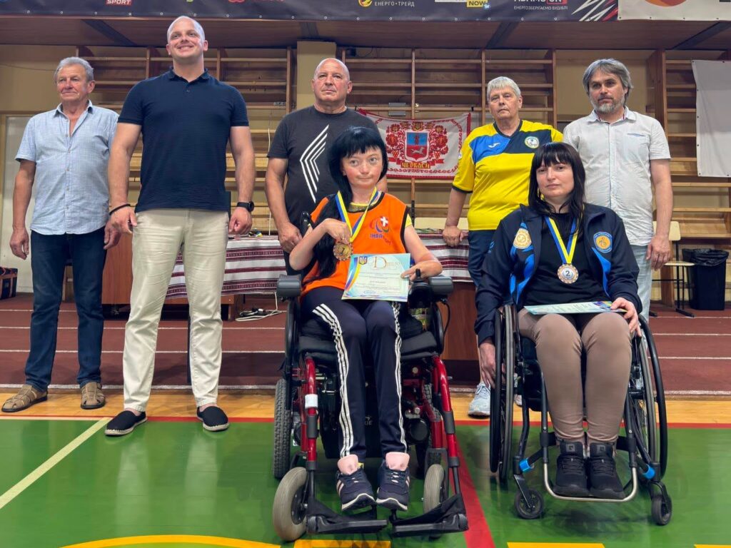 Призери Чемпіонату України з боча 2024 у класі BC4 жінки