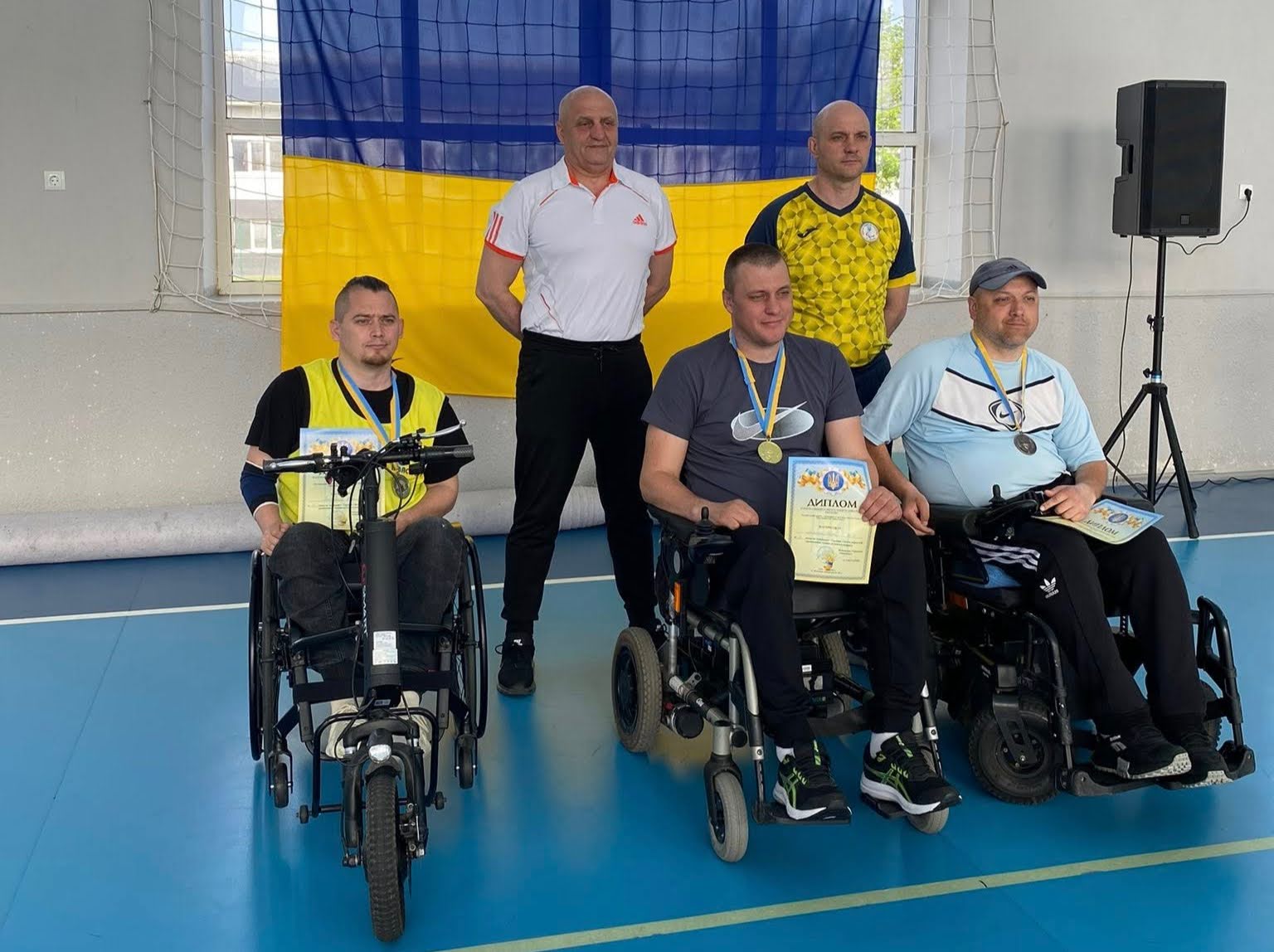 Призери Чемпіонату України з боча 2025 у дисципліні BC4 чоловіки