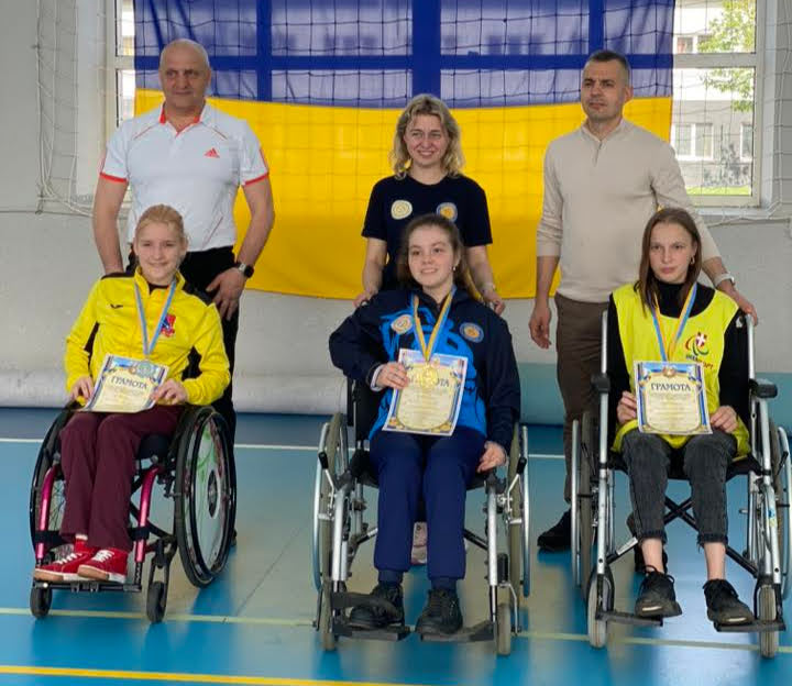Призери Чемпіонату України з боча 2025 у дисципліні BC2 жінки юніори